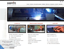 Tablet Screenshot of kovit-projekti.si